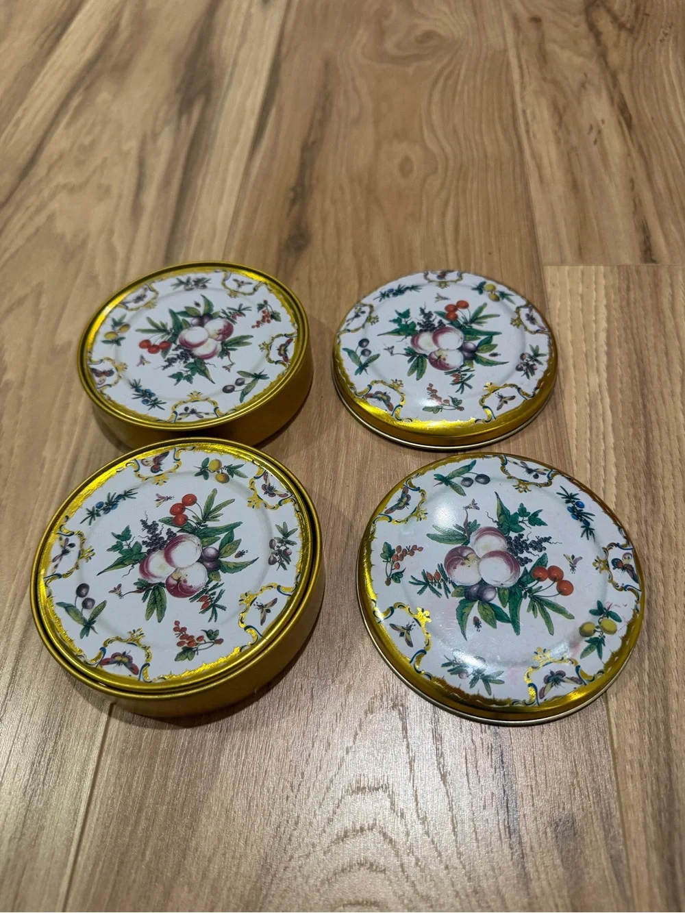 MMA Metropolitan Museum of Art Duke of Gloucester Coasters Set of 12 Tin Case